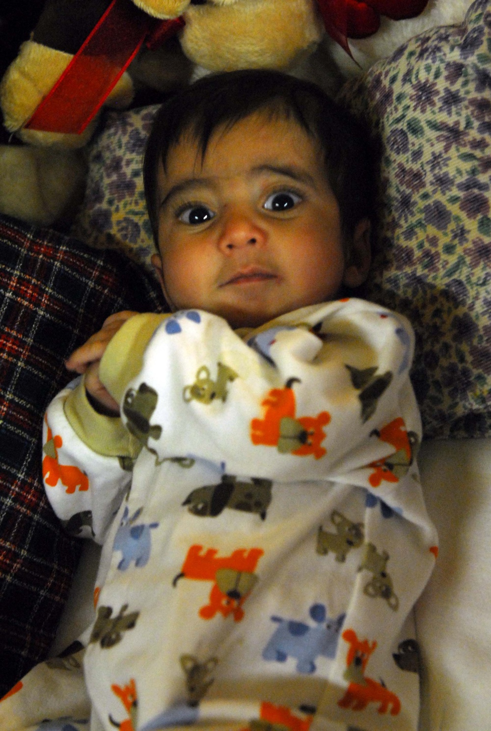 Afghan Baby Receives Care from U.S. Forces Before Hospital Transfer