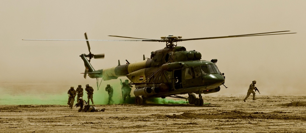 Iraqi Forces Showcase Capabilities in Live-Fire Exercise