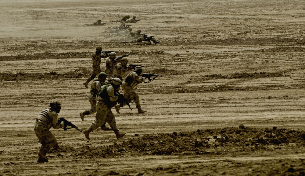 Iraqi Troops Demonstrate Combat Readiness in Live-Fire Exercise