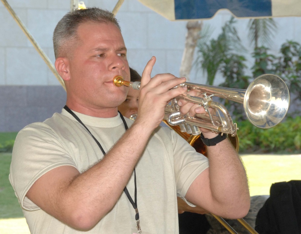 U.S. Airman Brings Music to Haitian Students During Humanitarian Mission