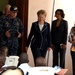 U.S. Navy Commodore Gives Secretary Clinton Tour of Medical Site in Haiti