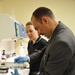 Iraqi Police Forensic Examiner Trains with U.S. Counterpart