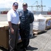 Navy Capt. Lineberry Oversees Donation Handoff in Haiti