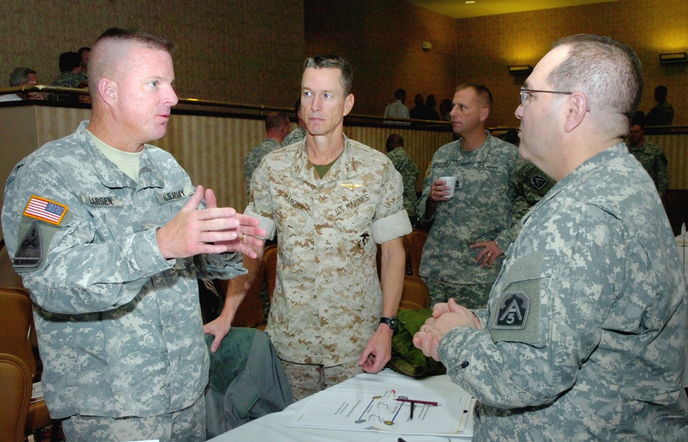 Army Leaders Coordinate Hurricane Response Drill at Fort Belvoir