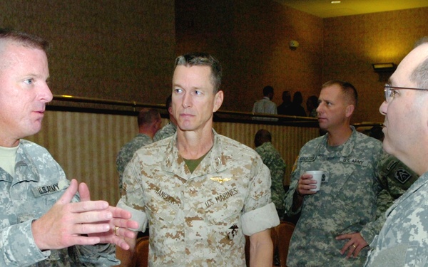 Army Leaders Coordinate Hurricane Response Drill at Fort Belvoir