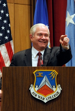 Defense Secretary Gates Visits Air War College