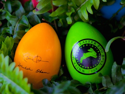 White House Unveils Eco-Friendly Easter Egg for 2009 Egg Roll