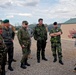 Army Officer Briefs NATO Command Group at Training Camp
