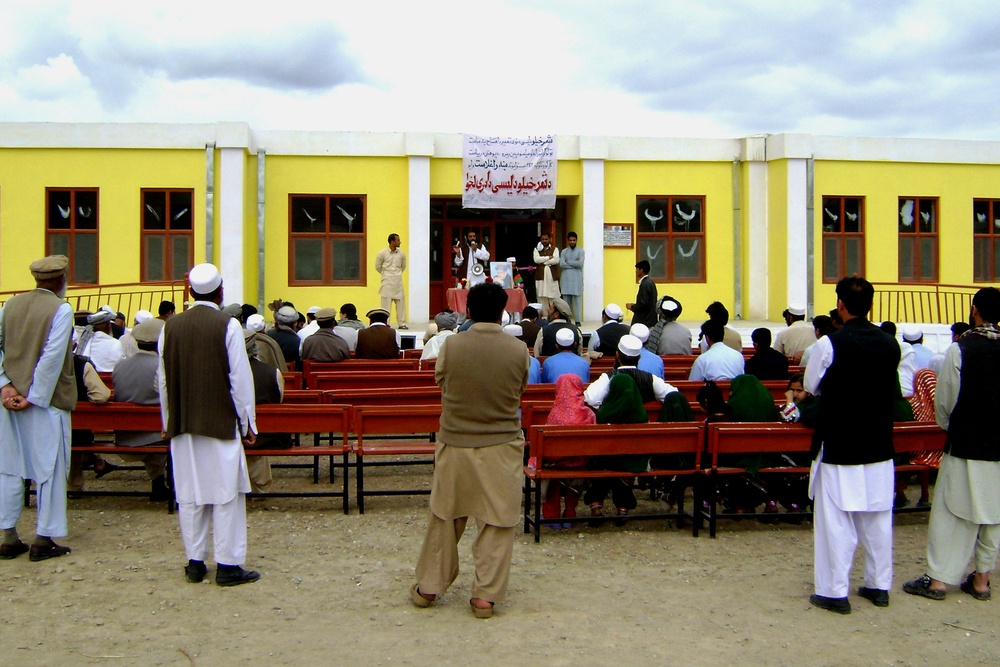 Nangarhar Province Celebrates Opening of Samer Khil School