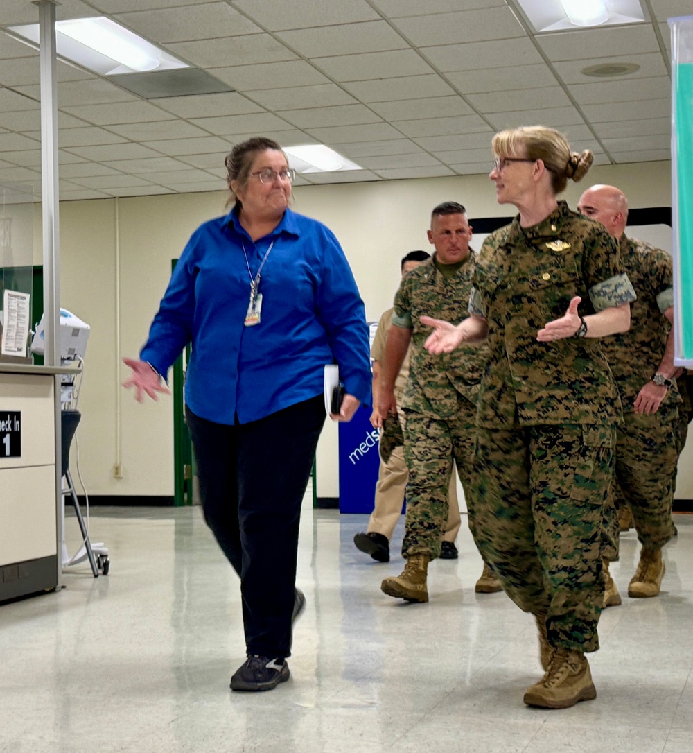 The Medical Officer of the Marine Corps Visits San Diego, Highlights Medical Force Generation