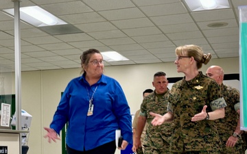 The Medical Officer of the Marine Corps Visits San Diego, Highlights Medical Force Generation