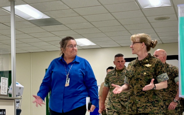 The Medical Officer of the Marine Corps Visits San Diego, Highlights Medical Force Generation