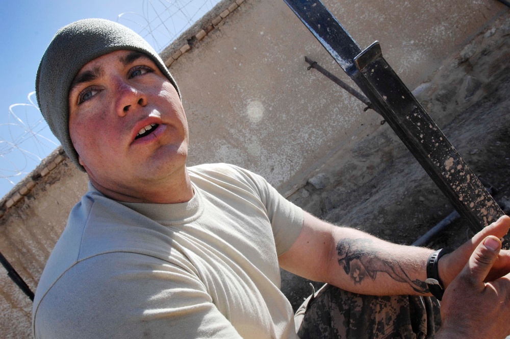 Soldier Pursues Bodybuilding Dreams During Afghanistan Deployment