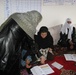 Afghan Woman Leads Lesson Under U.S. Army Supervision