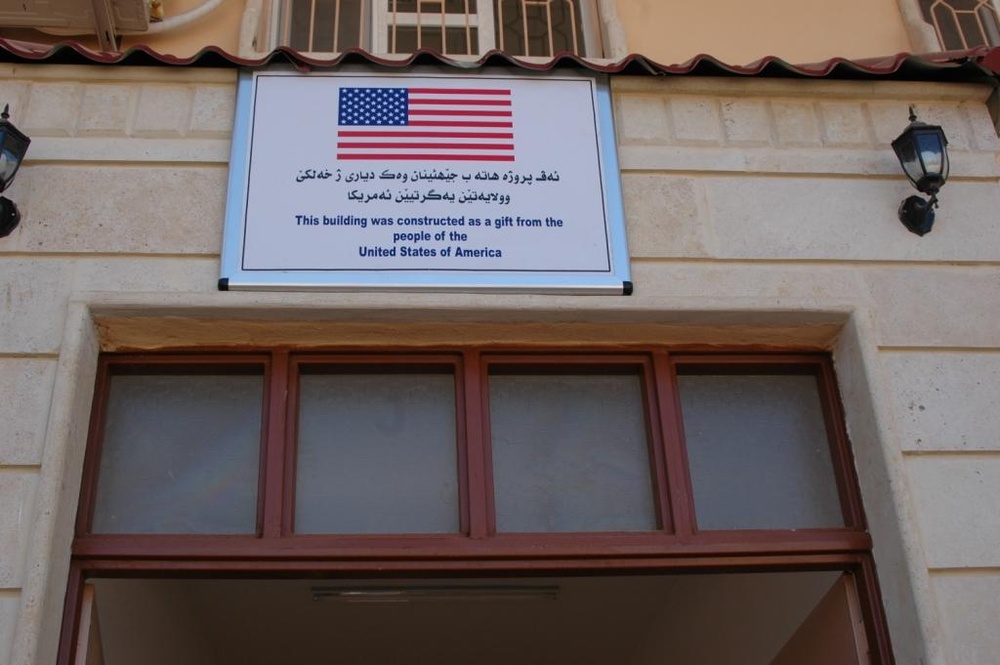 U.S. Efforts Recognized in Rebuilding Northern Iraq School