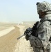 U.S. Soldier Oversees Afghan Police Traffic Stop in Southern Afghanistan