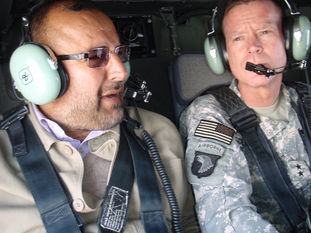 Afghan Governor and U.S. Commander Discuss Plans for New Road in Panjshir Province