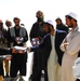 Afghan Leader Distributes Radios to Tribal Elders During Joint Operation