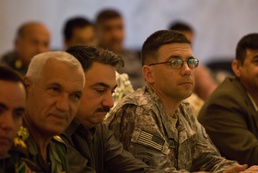 Army Reserve Commander Observes Iraqi Military Briefing in Baghdad
