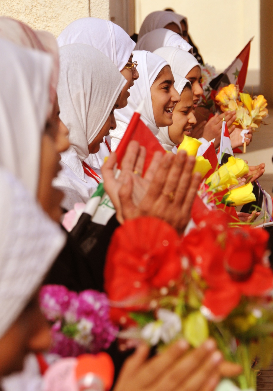 Iraqi Girls' School Opens with Celebration