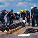 USS New York Anchoring Evolution