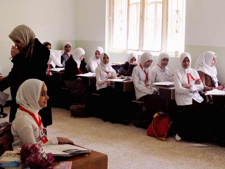New Classroom Opens at Irshad Secondary School for Girls in Diwaniya, Iraq