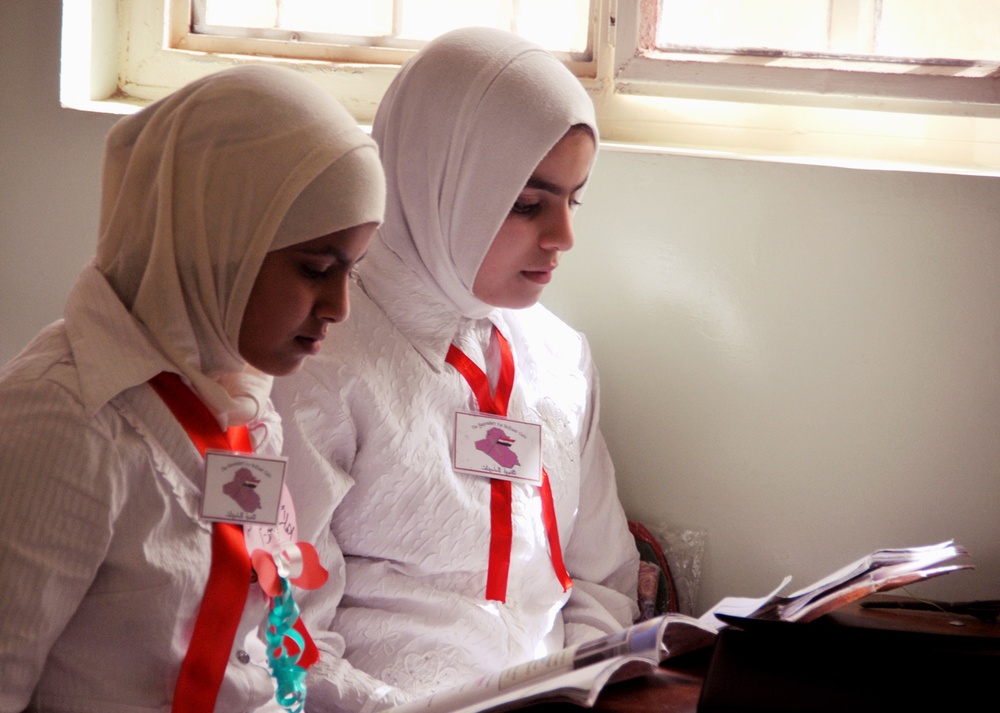 Girls' School Opens in Diwaniya, Iraq