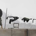Afghan Army Soldier Stands Guard at Forward Operating Base in Wardak