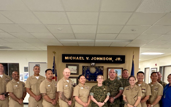 The Medical Officer of the Marine Corps Visits San Diego, Highlights Medical Force Generation