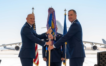 60 MXG change of command ceremony