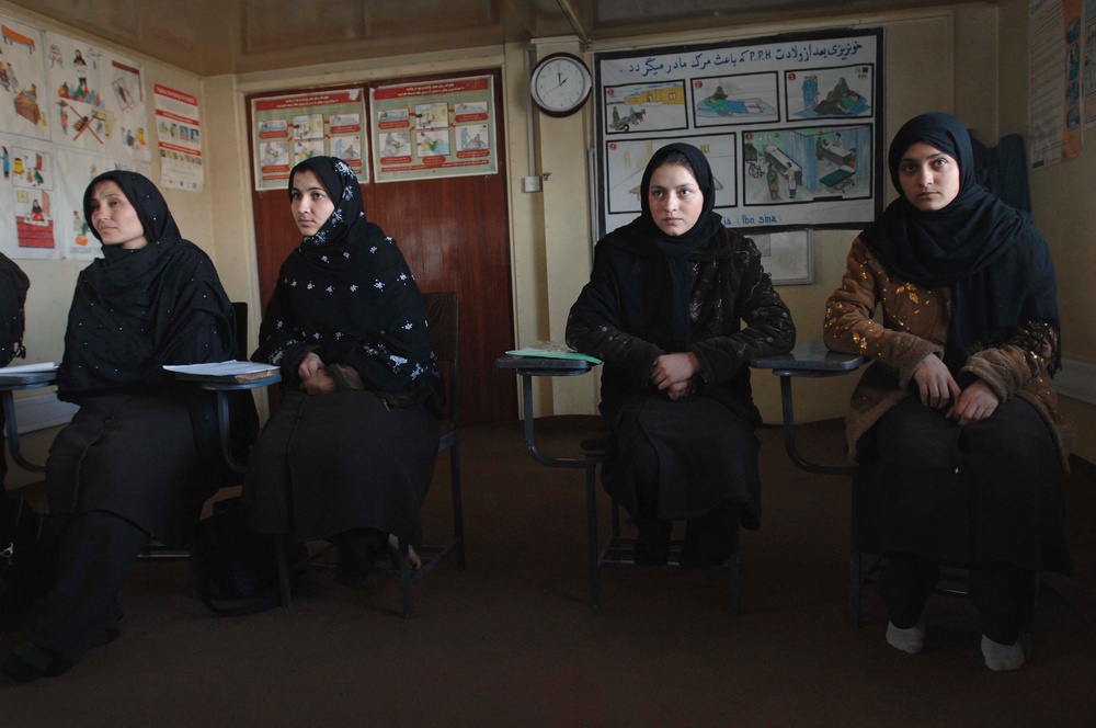 Midwives-in-Training Prepare to Serve Rural Afghanistan