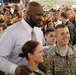 National Guard Members Meet NBA Star Shaquille O'Neal at All-Star Weekend