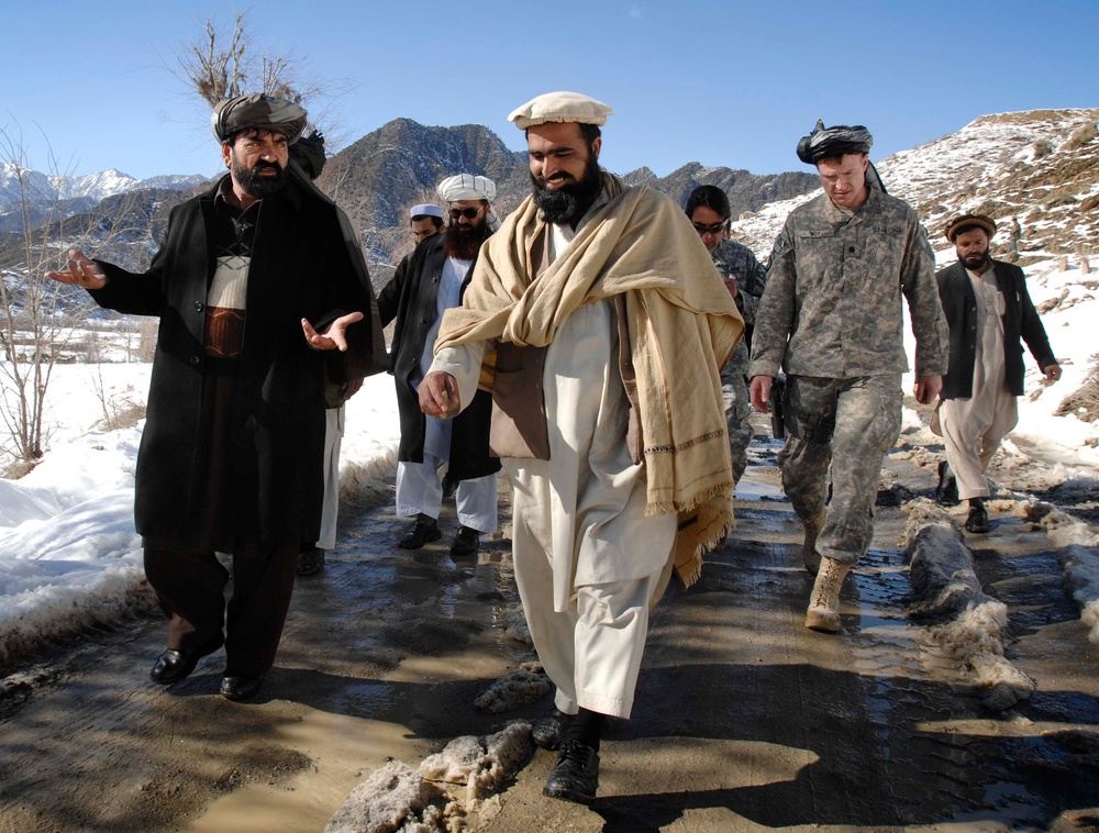 Paktia Deputy Governor Meets with Tribal Leaders in Remote Village