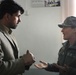 Air Force Engineer Listens to Contractor Concerns in Afghanistan