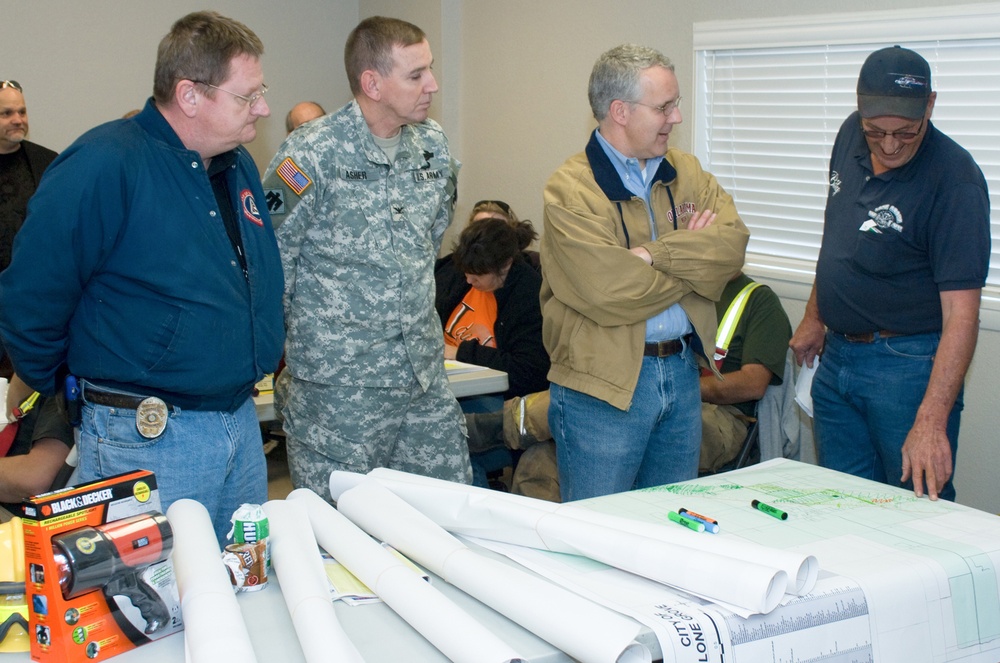 Oklahoma Officials Survey Tornado Damage in Lone Grove
