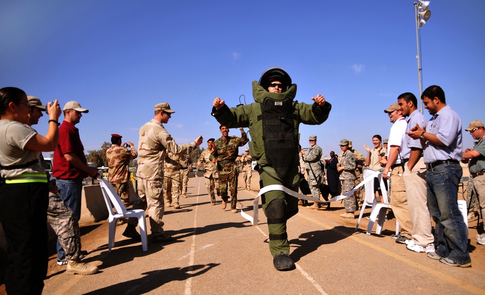 Navy Lt. Sets Guinness World Record for Fastest Mile in Bomb Suit