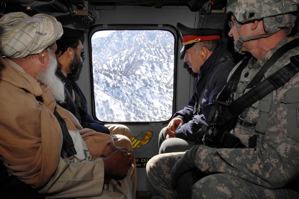 U.S. Air Force Lt. Col. Leads Provincial Reconstruction Team to Remote Afghan Outpost