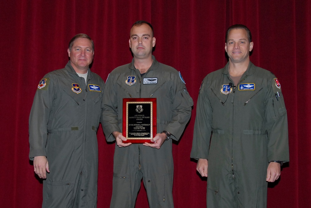 Air Force Lt. Col. Inducted into Safety Hall of Fame