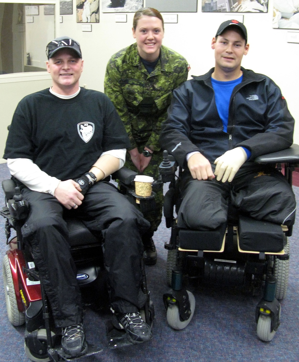 Wounded Canadian Soldiers Remain Committed to Mission