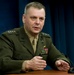 Cartwright Answers Question at Pentagon Press Conference with Gates