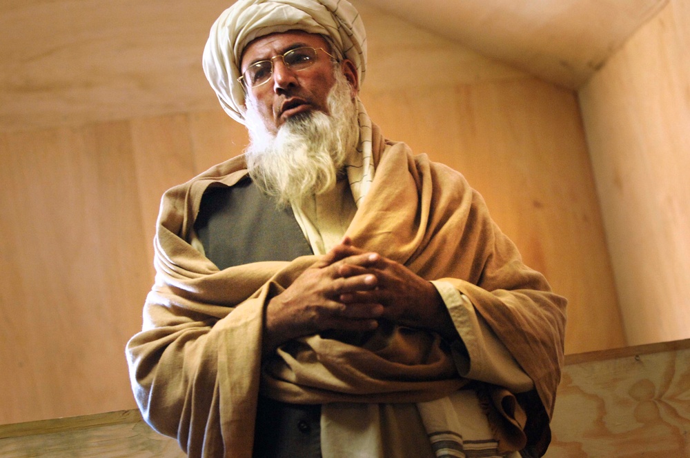 Provincial Religious Leader Meets With Tribal Leaders in Afghanistan