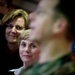 Deborah Mullen Visits Ft. Drum Troops, Spouses During Husband's Remarks