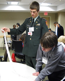 Army Junior ROTC Cadets Crack Code at Pentagon IT Job Shadow Day