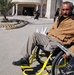 Iraqi Army Sergeant Receives Wheelchair in Sadr City