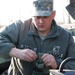 Kentucky National Guard Soldier Maintains Humvee at Camp Atterbury