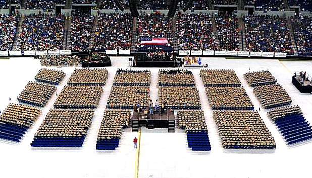Indiana National Guard Soldiers Honored at Indianapolis Homecoming