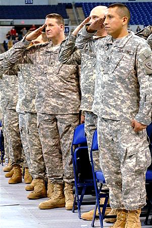 U.S. Army Soldiers Return Home from Iraq Deployment