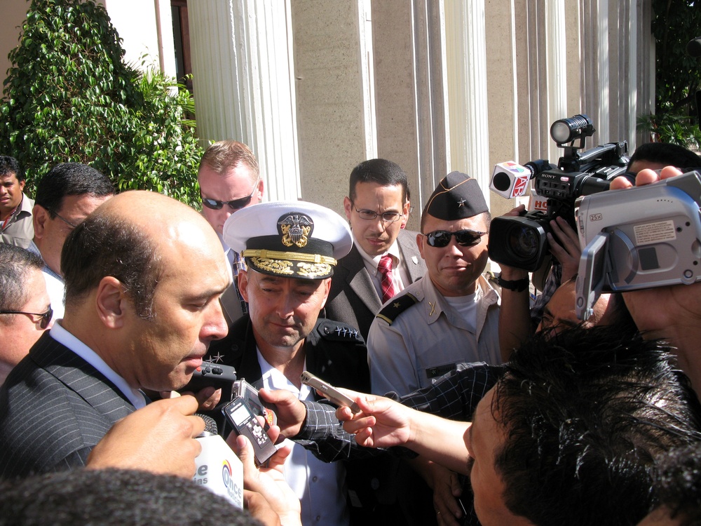 U.S. Officials Meet with Honduran President Zelaya