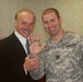 Vietnam Vet and Steeler Rocky Bleier Lets Army Captain Try on Super Bowl Rings