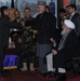 Afghan Cadet Shakes Hands with President Karzai at Military Academy Graduation